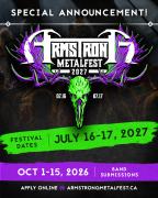 ARMSTRONG METALFEST Announces Band Submissions For 2027 Lineup! - Canada's Colossal Mountain Mosh Pit Experience