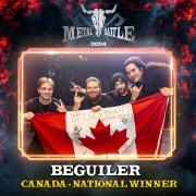 WACKEN METAL BATTLE CANADA Announces National Winner - BEGUILER - One Band To Rule Them All & Play Wacken Open Air